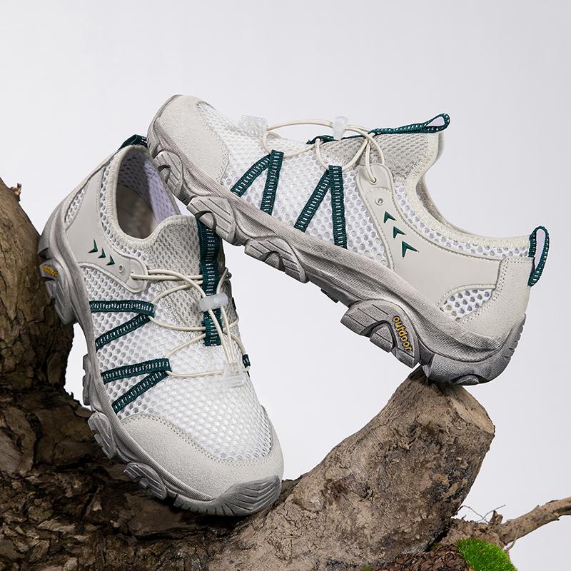 

Men s Sneakers Running Shoes Summer Trekking Water Sports Outdoor Beach Aqua Shoes Swimming Quick Dry Training Gym Runnin 36 бежевый