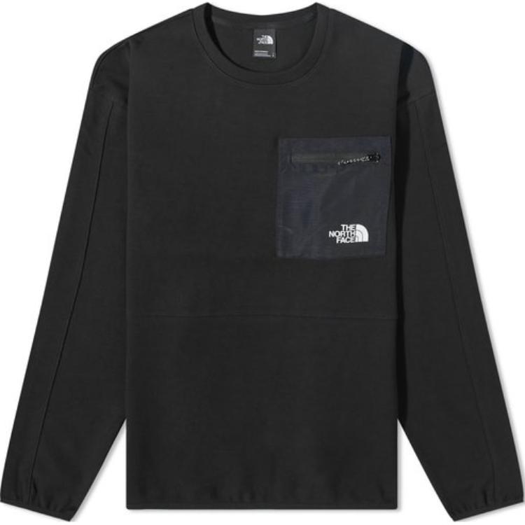 The North Face Sweatshirts Men's Black Crew Neck Moderate Regular NF0A7UQU-JK3