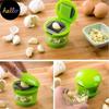 Mashed Garlic Tools Stainless Steel Slicer Kitchen Chopper Grinder Presser Tool Ginger Onion Crusher