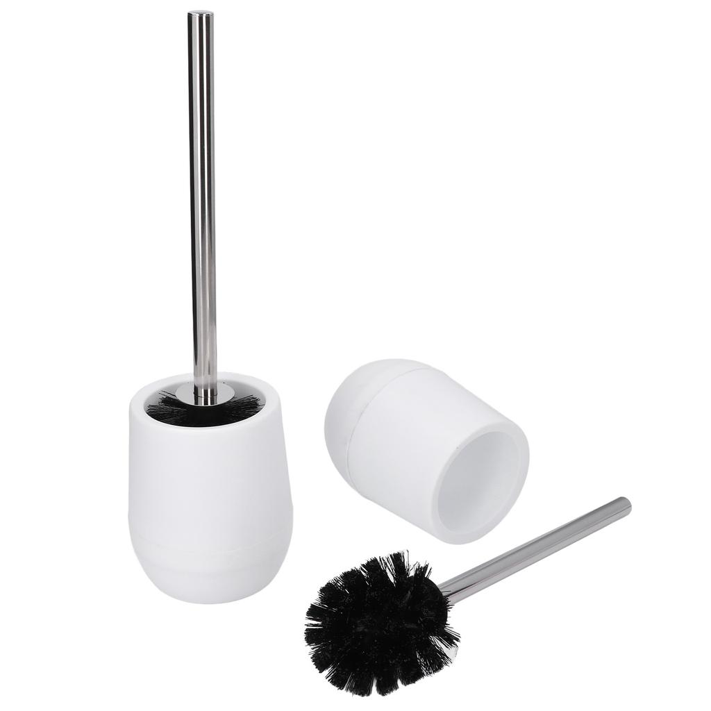 2 zestawy Szczotka do czyszczenia muszli klozetowej Blokowany gwint Wygodna Praktyczna Wydajna Bezpieczna Niezawodna