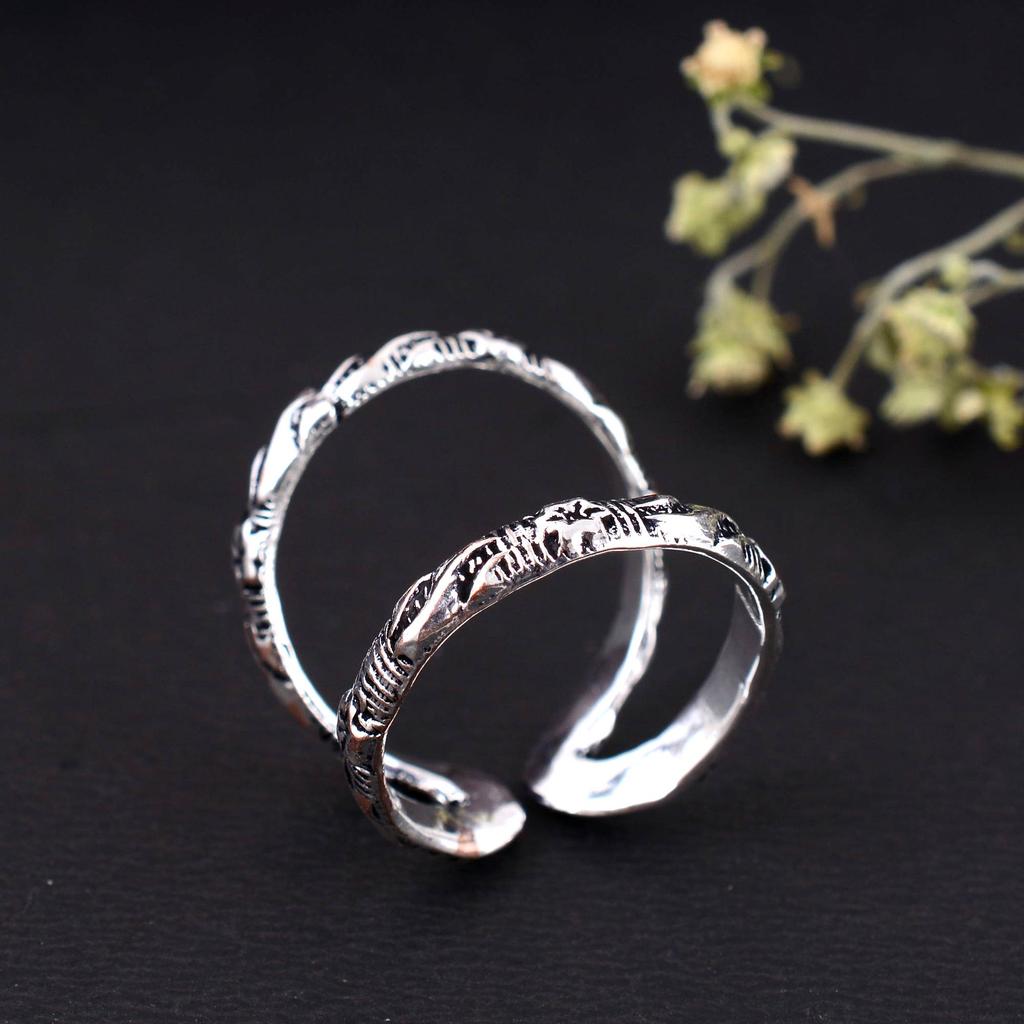 Powerful Arthritis Relief Silver Ring Adjustable 925 Sterling Silver Pain Comfort Jewelry for Daily Use