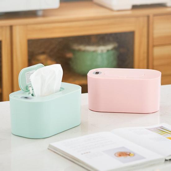 Baby Wipe Warmer Portable Wet Wipes Warmer with LED Display Adjustable Wipe Warmer Dispenser for Baby Wet Wipes Home Travel Car Use