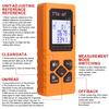 60M/40M Mini Smart Laser Distance Meter Measure Infrared Rangefinder USB Rechargeable Portable Handheld Laser Range Finder Tools