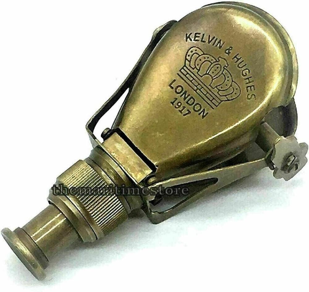 

Вінтажний бінокль складний монокль телескоп підзорна труба латунь антична обробка M аеро