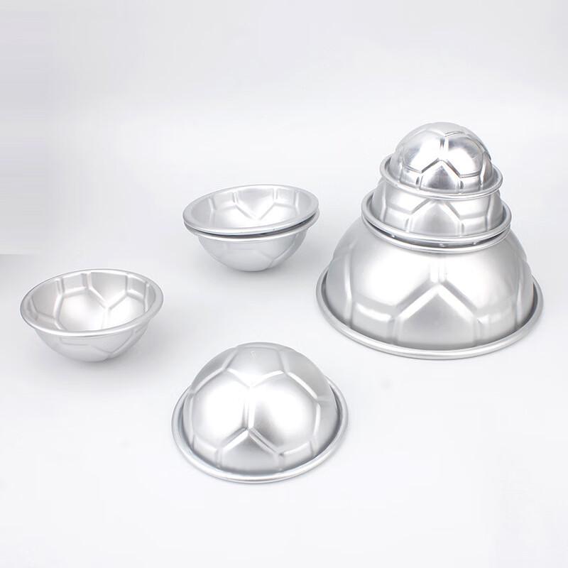 Anodized Football Hemisphere Cake Mold