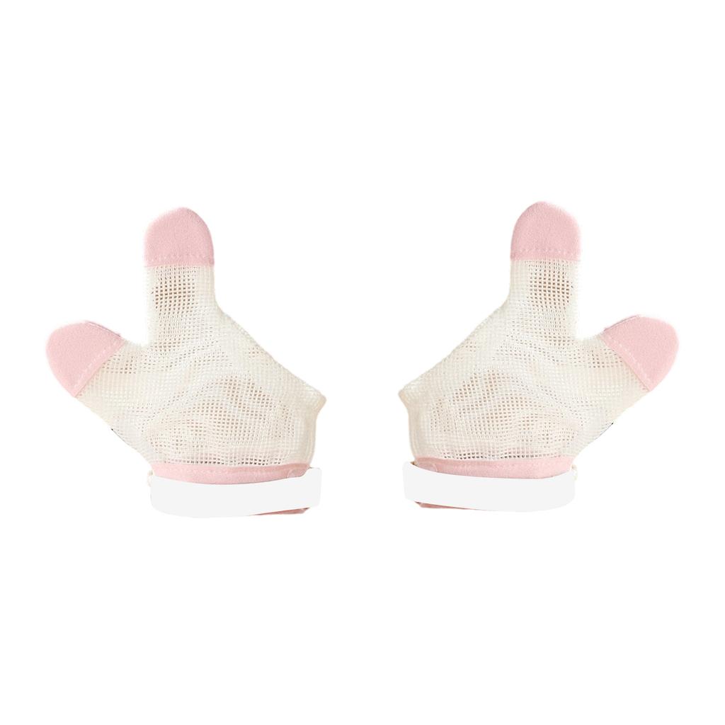 Daumenlutschhandschuhe, Babyfütterungshandschuhe, Atmungsaktive Finger- und Daumenschützer, die Kinder am Daumenlutschen hindern.