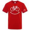 Bike Smile Graphics The Unisexs Regular Shortsleeved Shirts Are Suitable For Summer And Have A Simple Design T Shirt