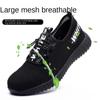 Summer Labor Insurance Shoes Steel Baotou Anti-smashing and Puncture-proof Lightweight Safety Protective Shoes