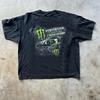 Raro Regalo de Carreras NASCAR Monster Energy Para Fans Camiseta Negra S235XL LW486 Camiseta Unisex