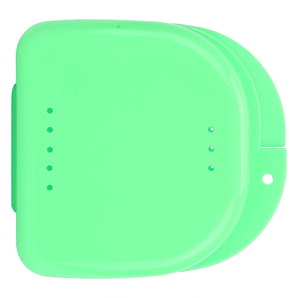 Plastic Dental Retainer Box Orthodontic Dental Retainer Portable Storage Box with Vent Holes