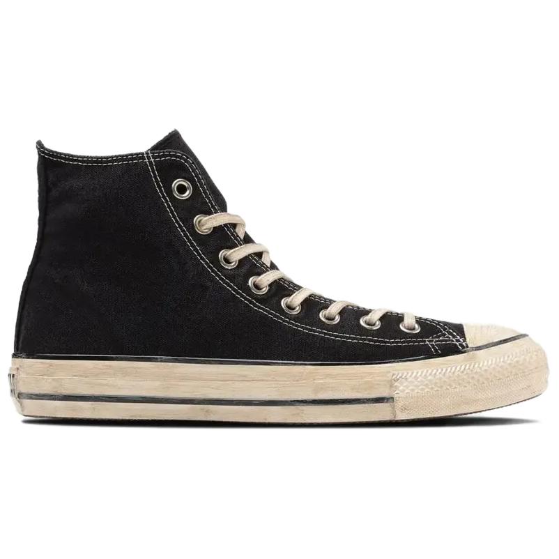 Converse All Star US LG HI Back to the Future Soft and Comfortable High-top Canvas Shoes for Men and Women Black