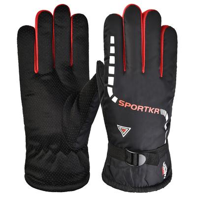 Winter Herren Thermo Handschuhe Motorrad Elektrofahrzeug Fahrhandschuhe Radfahren Verdickte Fäustlinge Outdoor Ski Handschuhe