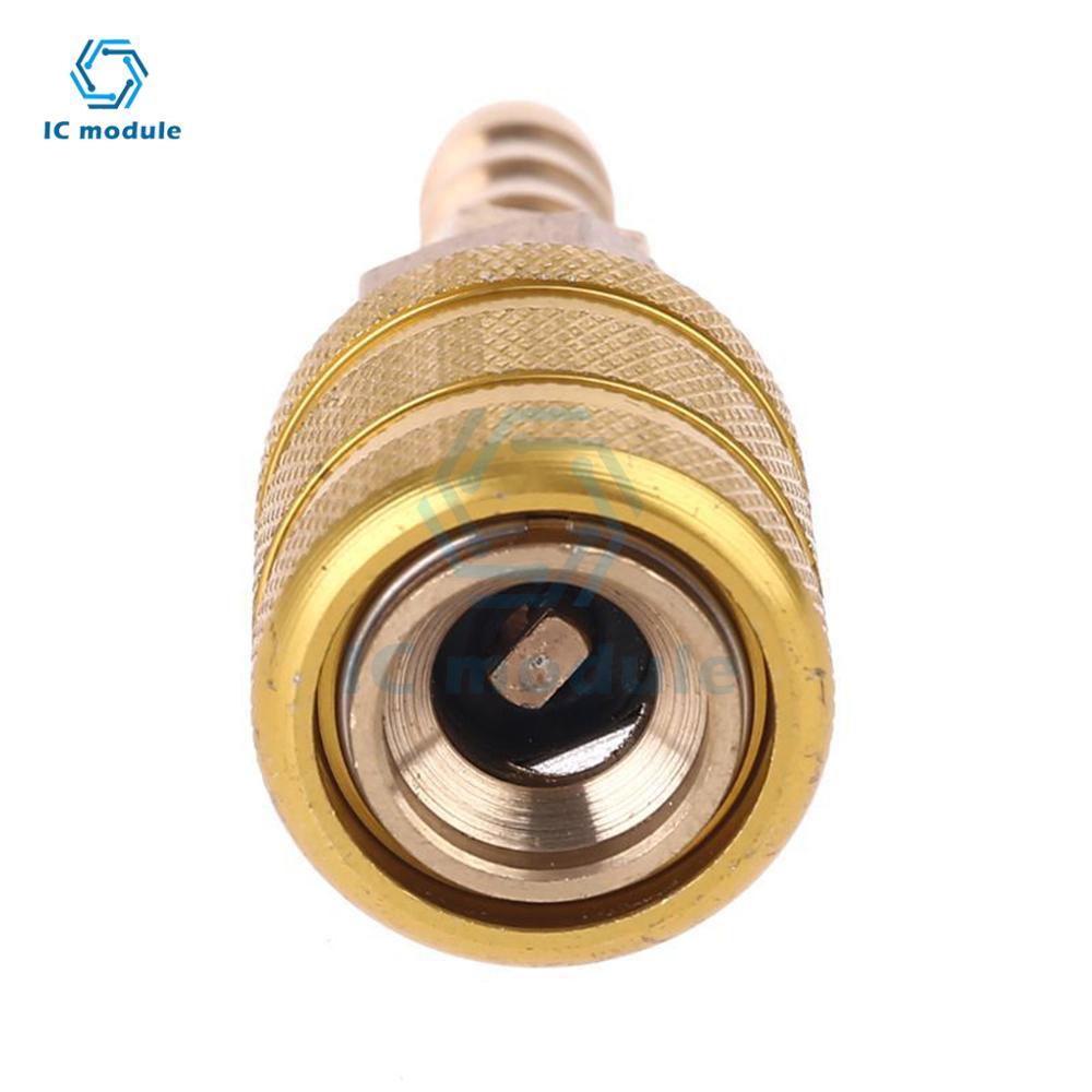 6mm/8mm Car Tire Valve Clip Pump Nozzle Clamp Solid Brass Quick Connect The Inflation Connector Air Chuck Inflator Pump Adapter
