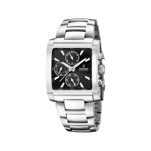 

Festina Men s Chronograph Quartz Watch with Stainless Steel Strap F20423/3, Quartz Watch, Chronograph.