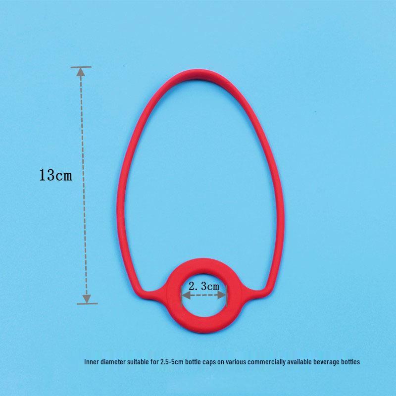 Silicone Cup Strap with Handle for Travel and Beverage Cups