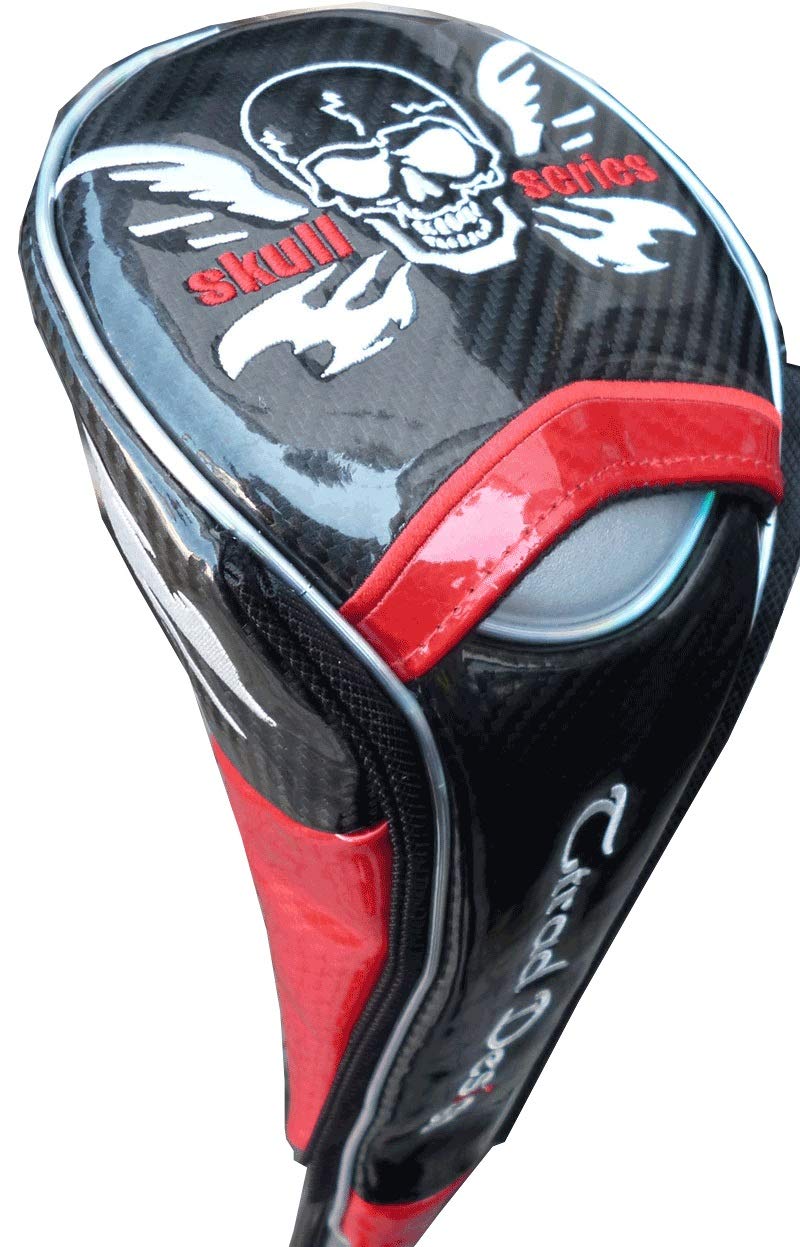 

Магнитный чехол для гольфа Skull Fairway (Черный Красный)