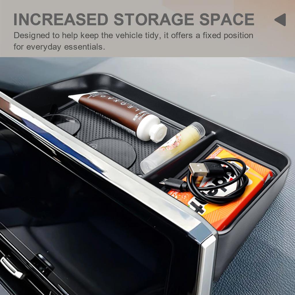 For Toyota Corolla 2019-2025 Corolla Cross 2025-2025 Center Console Dashboard Organizer 8inch Screen Dash Board Storage Box Tray