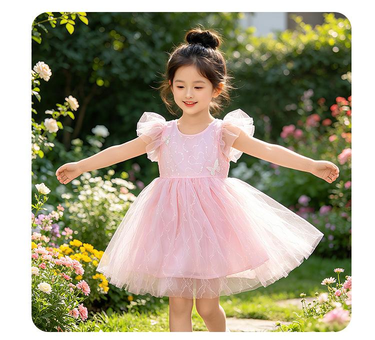 Children's Mesh Princess Dress