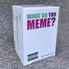 Versione inglese di what do you meme card game party board game interactive card