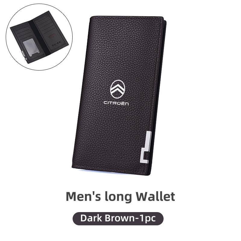 

Leather Car Driving License Cover Storage Bag Credit Card Holder For Citroen Jumper Celysee Cactus Picasso Aircross Saxo Grand