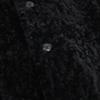 Saint Laurent Paris [Excellent Condition/Domestically Authorized] 524686 Y7SJ2 Mouton Shearling Center Vent Chesterfield Jacket Coat 46 blackUsed