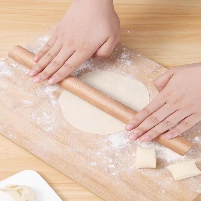 Home Kitchen Solid Wood Rolling Pin