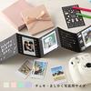 Iroha Publishing Block Album for Instax Square Photos, Instax Size, Accordion Album, Purple, GHAC-04