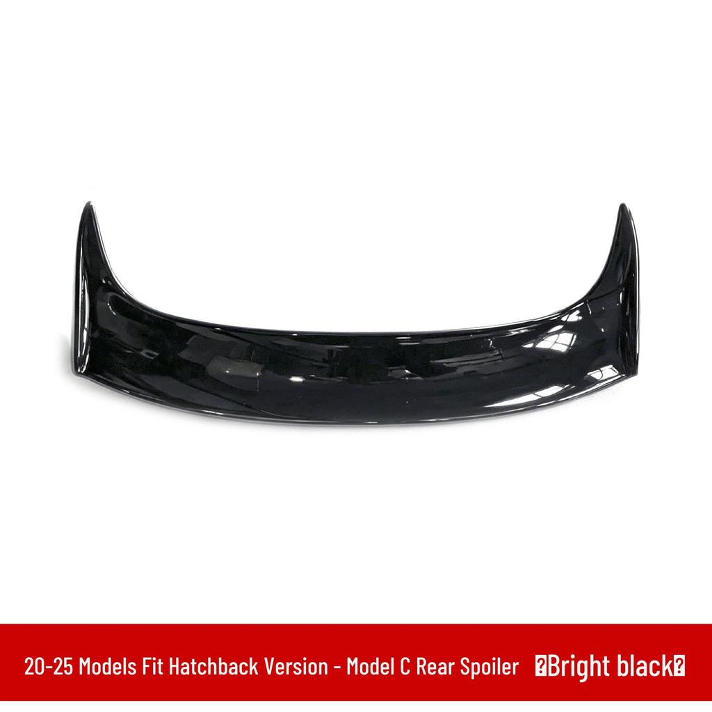 Compatible Rear Spoiler Side Skirts Kit for 20-25 Fit Hatchback C Style