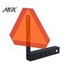 High Visibility Warning Triangle UTV Slow Moving Vehicle Sign Bracket Kit with Reflective SMV Triangle, 2" Receiver Six Inch Bolt Spacing Adapter