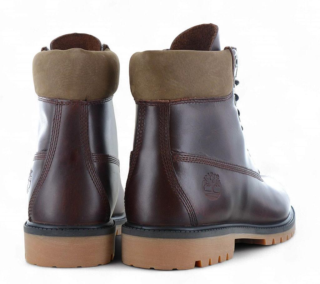 Timberland Premium Heritage 6-Inch Boots Waterproof - Herren Winter Stiefel Leder Burgundy TB0A41MW-EIW ORIGINAL