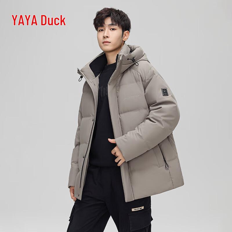 

Yaya Men s Hooded Short Duck Down Jacket 185/100A (XXL)