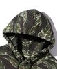 Camo Pattern Hoodie - Black