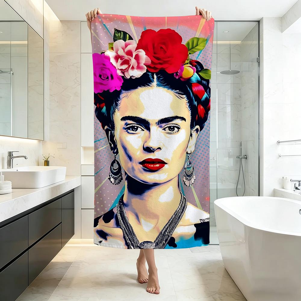 Emotional F-Frida KahloS Towel Five-Star Hotel Quality Eco-Friendly Ultra Soft Thick Towels & Beach Towels