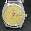 REFURBISHED SEIKO EXPO 70 AUTOMATIC 6309A JAPAN MENS YELLOW DIAL WATCH A427268-2 QRL-a427268