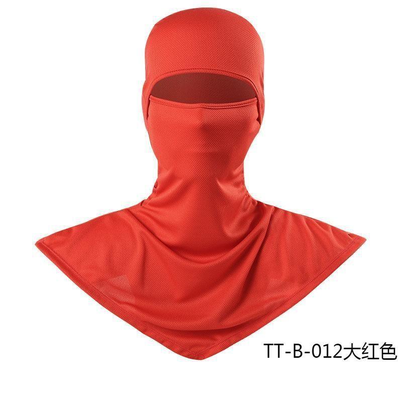 Male face mask UV protection cycling hood neck protection fishing sun protection full mask
