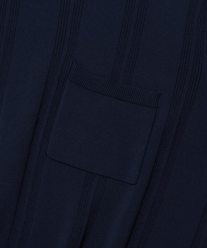 OUTSTANDING Hs Stripe Crew Neck Knit_Navy