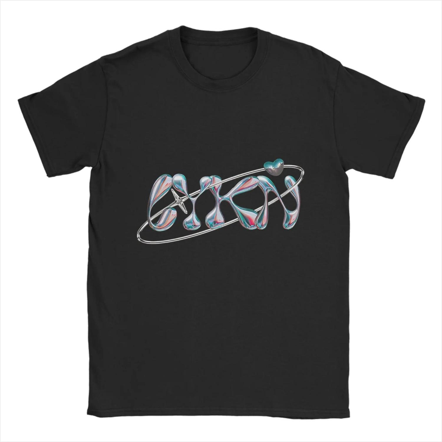 

LYKN Who Says Cotton T-Shirt For Men s Summer Street Style T-Shirts Round Neck Hippie Tees Oversize Hot Sale Tops S чёрный