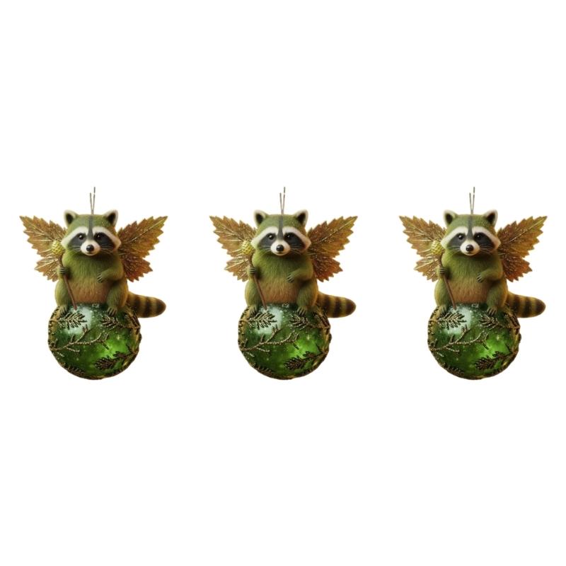 Portable Flat Acrylic Ornament With Hanging Rope For Simple Attachments To Trees Window And Seasonal Displays