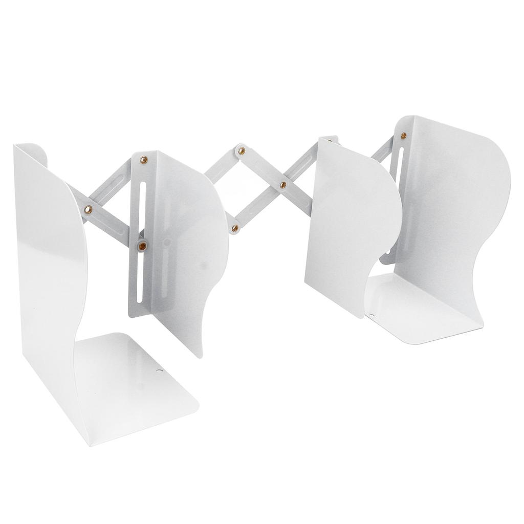 Metal Bookends  Metal Retractable Design Simple Style Widely Used Retractable Book Ends for B
