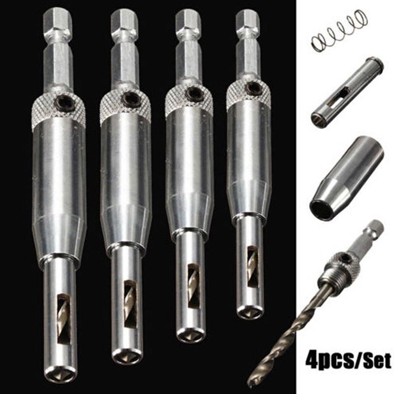 3 VIX-BIT - 5/64 Inch Self-Centering Hinge Bit With 1/4 Inch Hex Shank - Wood Shop Bits - A Bit - View #5