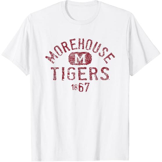 Morehouse Maroon Tigers Vintage 1867 Logo T-Shirt
