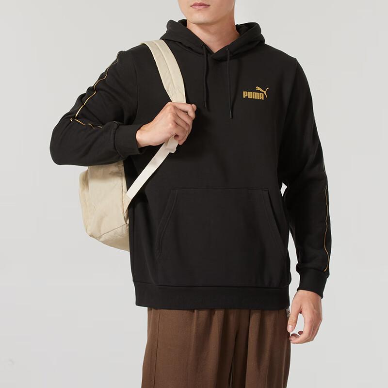 Puma Hooded Casual Comfortable Sweatshirt Men sweatshirt Black 685336-01