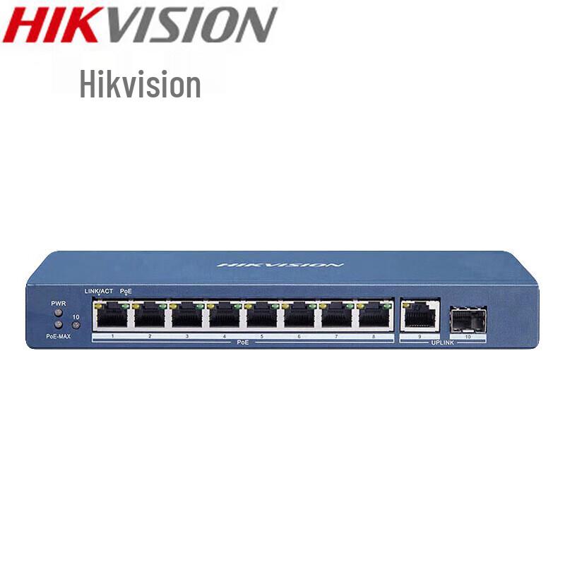 

Hikvision DS-3E0510P-E 8-Port Gigabit PoE Switch