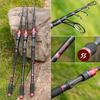 Fishing Rod Carbon Fiber Spinning Fishing Rod Portable Telescopic Spinning Rod Sea Rod Fishing Gear
