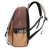 Junior High School Student Schoolbag Color Block Women's Backpack Men Large Capacity Backpack Computer Bag