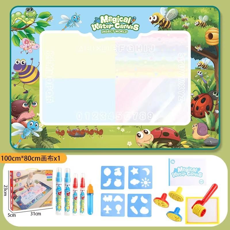 Übergroße magische Wassermalstifte Montessori-Spielzeug Lernmatte Schreiben Kinder Zeichnen Wiederholtes Graffiti-Malen Kinderspielzeug