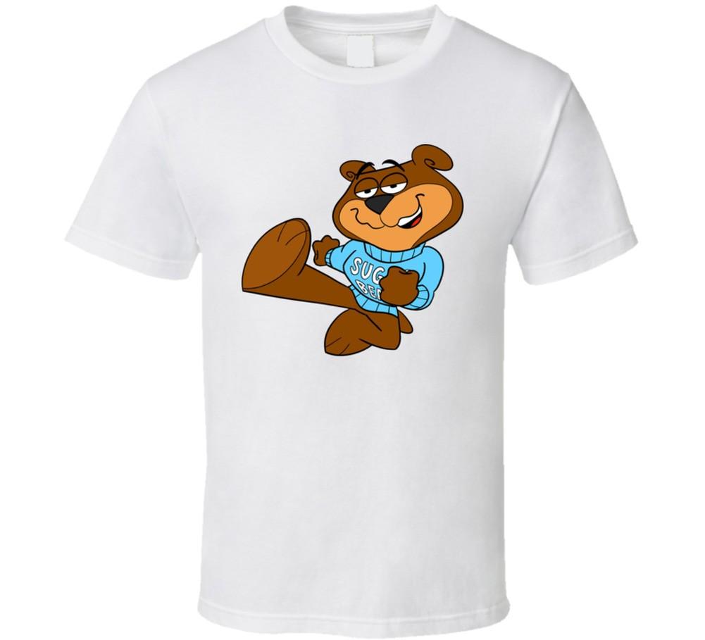 Sugar Bear Crisp Cereal Brand Mascot Foodie T Shirt