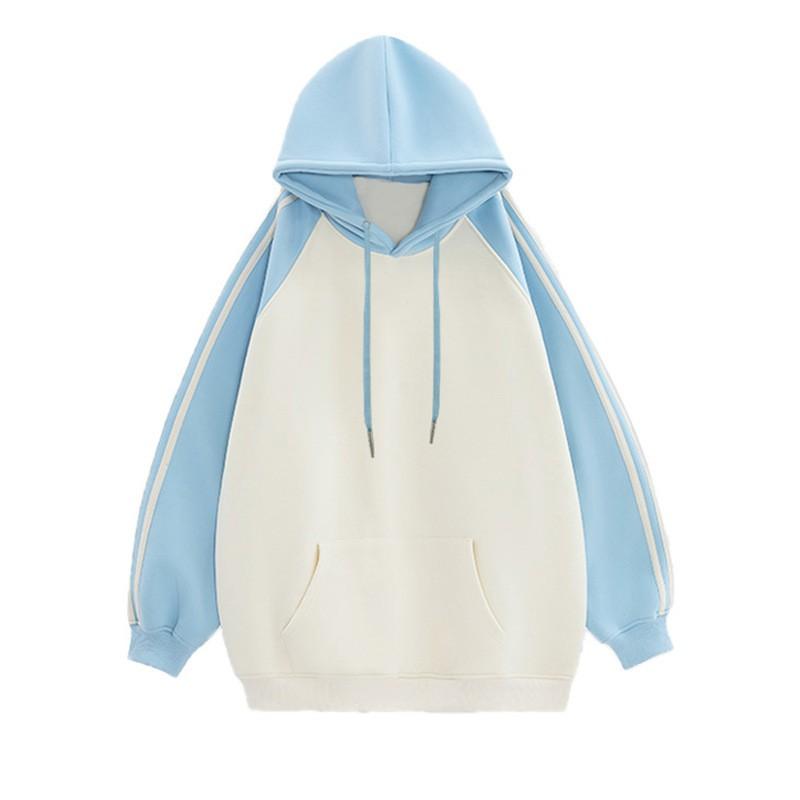 Unisex Oversized Hooded Sweatshirt Lightweight Casual