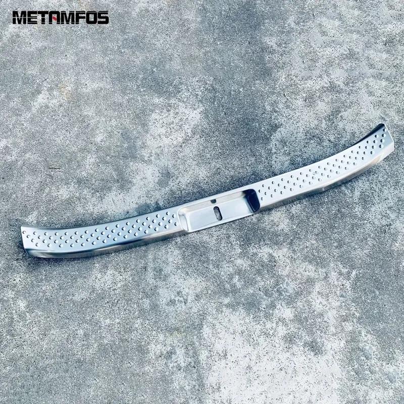 For Toyota Sienta 2024 Interior Rear Trunk Bumper Foot Plate Tailgate Door Sill Scuff Guard Plate Car Accessories