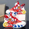 Year of the Dragon Limited Boys Shoes 2025 Summer and Autumn New Children's Sports Shoes Red Casual Student Tide Basketball Shoes